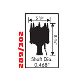 MSD Ford 289/302 Billet Distributor - 8598