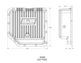 B&M Hi-Tek Deep Transmission Pan - Aluminum - 30280
