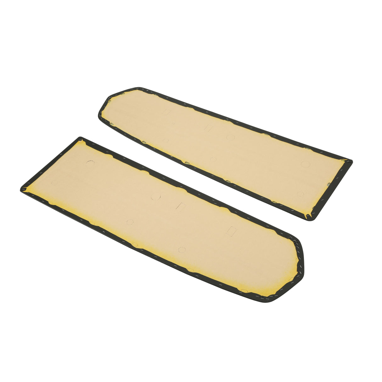 Scott Drake 1968 Deluxe Door Panels (Black) - C8ZZ65239423BKD
