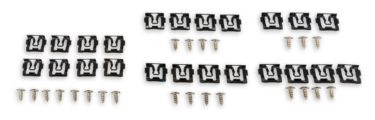 Scott Drake - Scotts Drake Windshield Molding 5 Piece Kit - C5ZZ-6503136-48