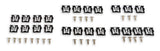 Scott Drake - Scotts Drake Windshield Molding 5 Piece Kit - C5ZZ-6503136-48