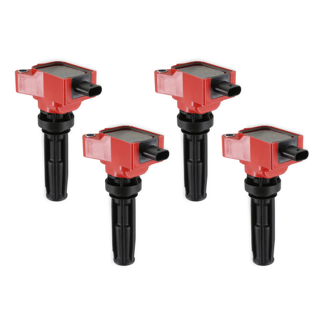 MSD COIL, RED, FORD ECO-BOOST 2.0L L4, SET OF 4 - 825964
