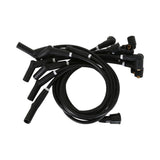 Scott Drake 8mm Ford Logo Ignition Wires Black - C5OZ-12259-BK8