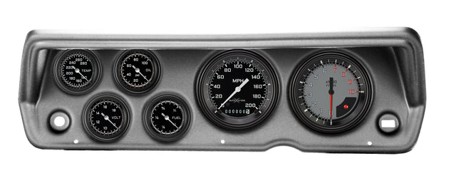 Classic Instruments 70-76 DUSTER AUTO CROSS GRAY FS 6ga SET-MOPA - CDDU70AXG101BA