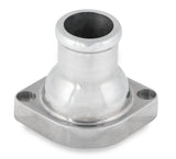 Mr Gasket GM LS Water Neck - Straight - Polished Finish - 2671NA
