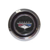 Scott Drake 1969-73 Ford Magnum Hub Cap, Black - C9OZ-1130-BLACK