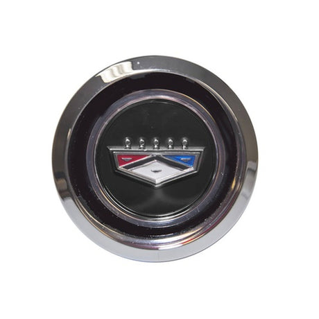 Scott Drake 1969-73 Ford Magnum Hub Cap, Black - C9OZ-1130-BLACK