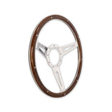 Scott Drake Steering Wheel Corso Feroce Shelby Style Wood and Aluminum 15" - S1MS-3600-WG