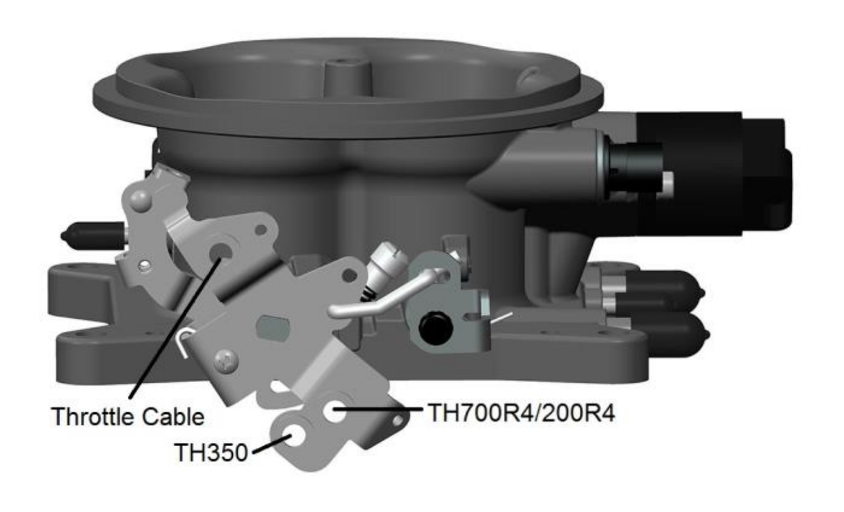 Holley 112-587 4BBL 1000CFM Universal 4BBL 1000CFM Throttle Body