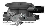 Holley 112-587 4BBL 1000CFM Universal 4BBL 1000CFM Throttle Body
