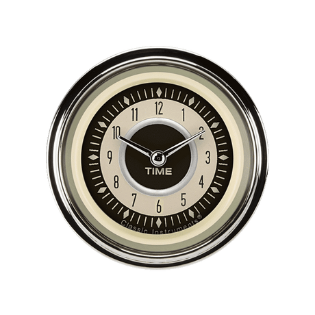 Classic Instruments NOSTALGIA VT 2IN CLOCK W/RESET - NT90SLC