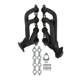 Flowtech Shorty Headers - Black Painted - 91834FLT