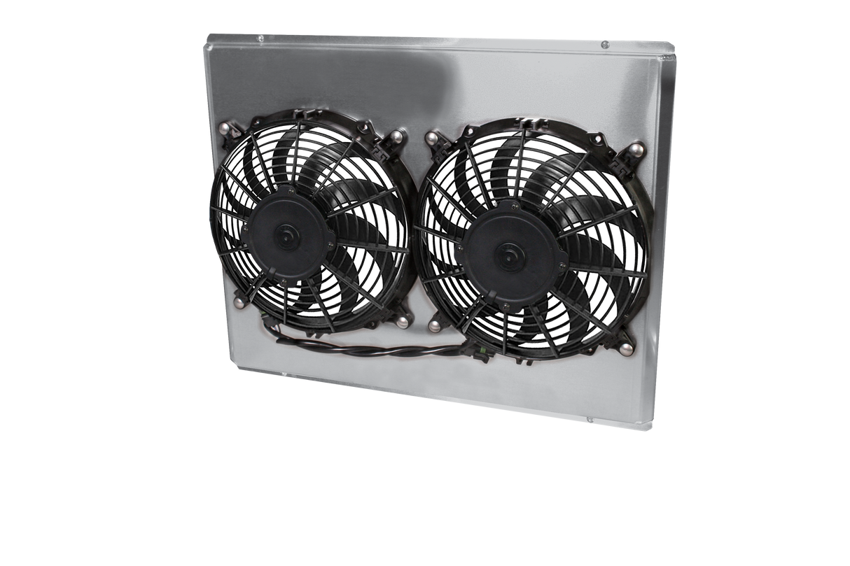 AFCO 1967-69 Camaro Aluminum Radiator and Shroud - 80250-B-SP-N 80250-F-DS-N