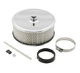 Mr Gasket Air Filter Assembly - Chrome - 6-1/2 Inch x 3-1/2 Inch - 4350MRG