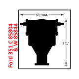 MSD Ford 351C - 460 Crab Cap Distributor - 85804