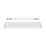 Scott Drake Rocker Molding - C7ZZ-6510176-7