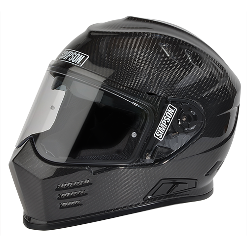Simpson Motorcycle Ghost Bandit Helmet - Carbon Fiber - Large - GBDLC