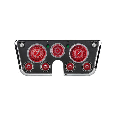 Classic Instruments V8 Red Steelie 1967-72 Chevy Truck - CT67V8RS