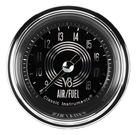 Classic Instruments V8 Speedster 2" Air / Fuel Ratio Gauge - V8SR194SLF