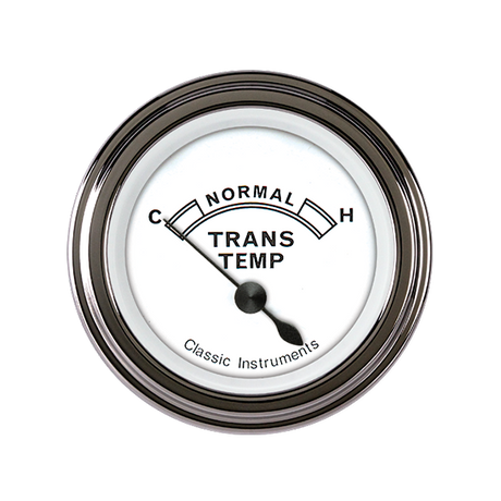 Classic Instruments Classic White 2 1/8" Transmission Temp - CW27SLF