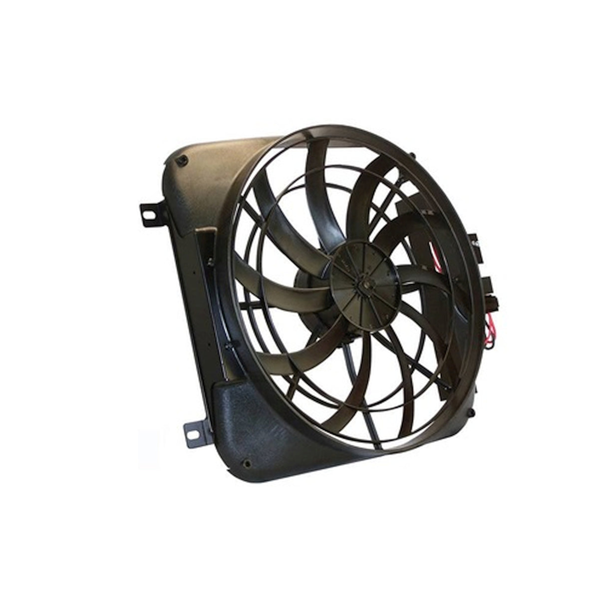 Scott Drake 1964-66 Mustang Premium Electric Fan and Shroud - C3DZ-8146-8600H