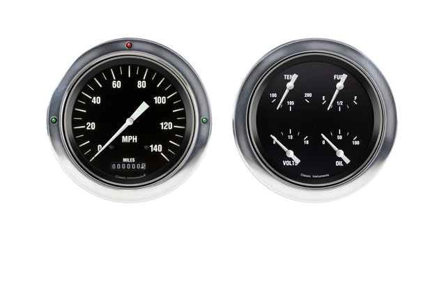 Classic Instruments 1954-55 HOT RODCHEV TRK 5IN SPEED/QU-LS - CT54HR52-LS