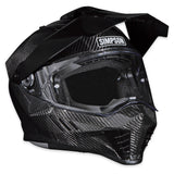 Simpson Motorcycle Xcursion Bandit Helmet - Carbon XS - XBCXS