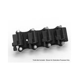 Holley 561-128 EFI Ignition Coil Remote Relocation Bracket, Black Finish, Pair