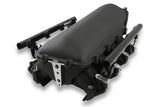 Holley 300-679BK Lo-Ram Manifold Kit Single Injector- Black - GM LS3/L92