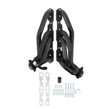 Flowtech Shorty Headers - Black Painted - 91832FLT