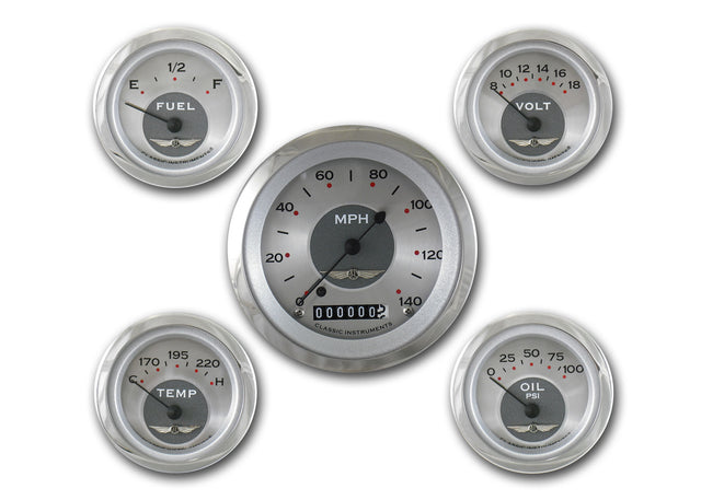 Classic Instruments ALL AMERICAN 5 GAUTOGE SET-GM - AW00SLC