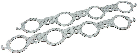 Aeroflow Perforated Steel Exhaust Gasket Set - AF1854-1012 AF1854-1012