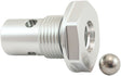 Aeroflow Roll Over Valve -10ORB - Silver Finish -10 Male ORB to -6 Female ORB (AF613-10S) AF613-10S