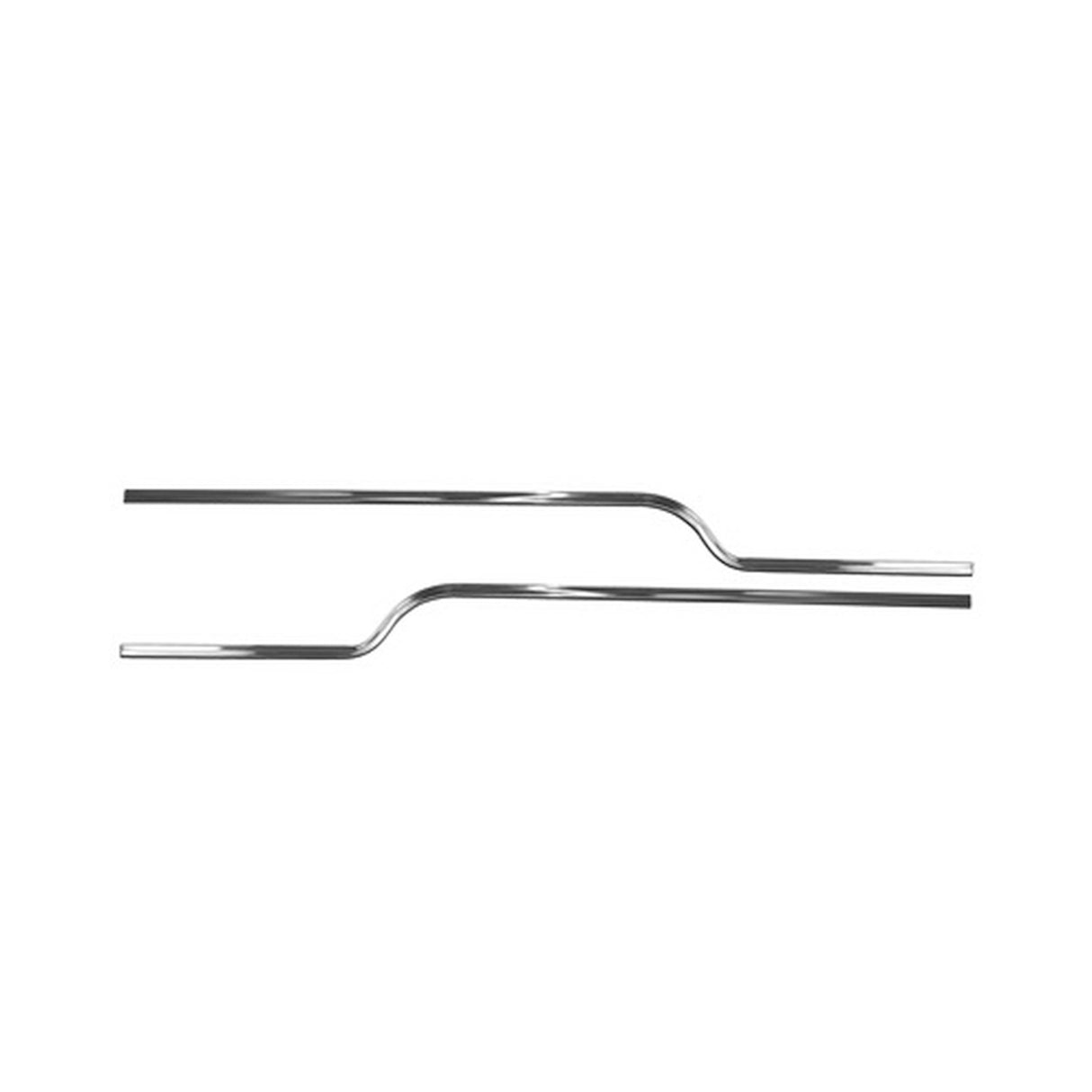 Scott Drake 1969-70 Mustang Deluxe Mach/SS Door Trim - C9ZZ-6520970-1