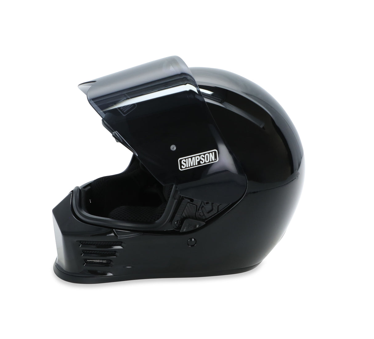 Simpson Motorcycle Speed Bandit Helmet - Black XS - SPBXS2