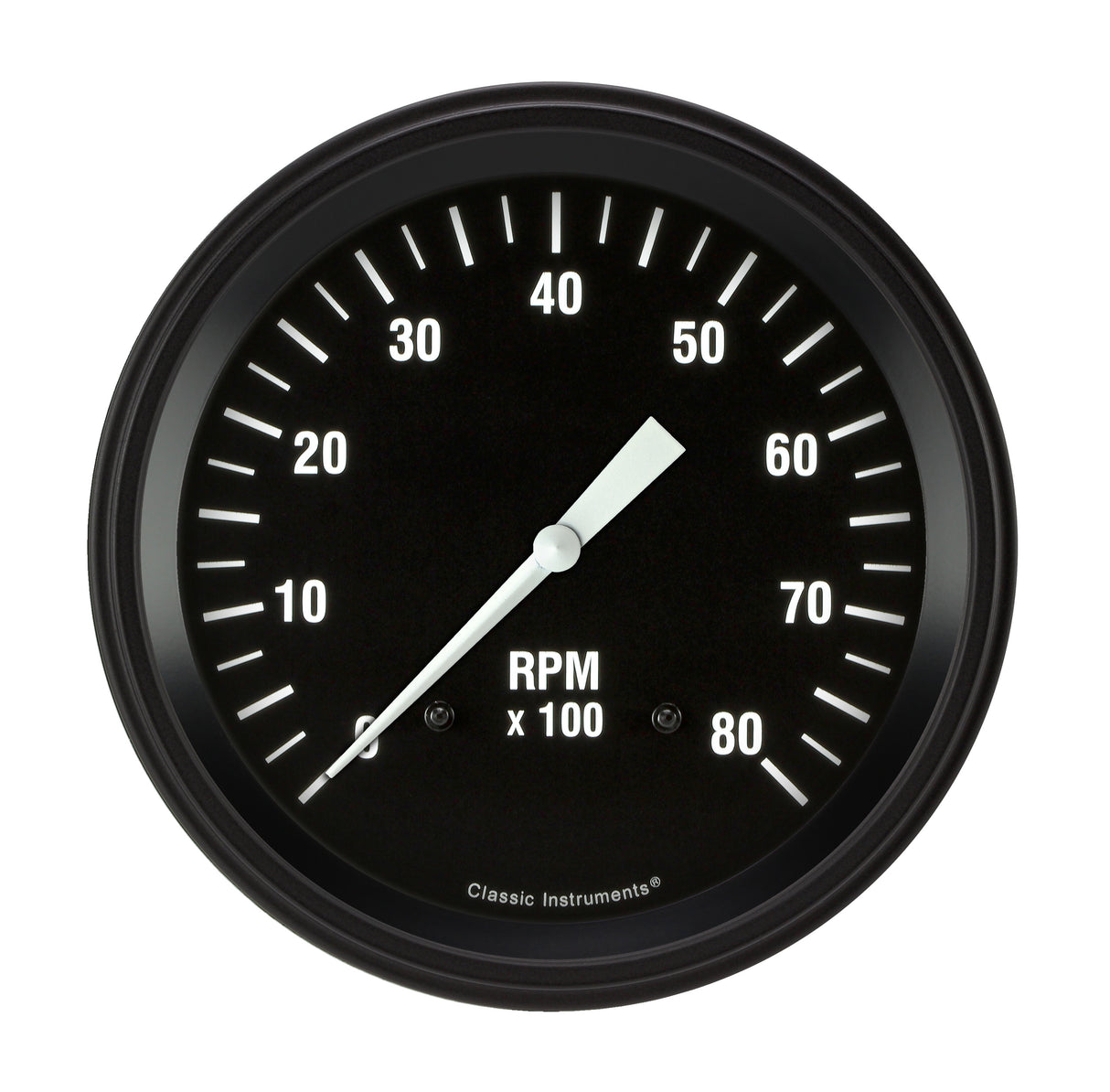 Classic Instruments HOT ROD 5IN TACH 8000 RPM - HR71BLF