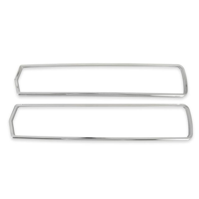 Scott Drake Polished Tail Light Bezels, Shelby, Pair - S7MS-13489-P