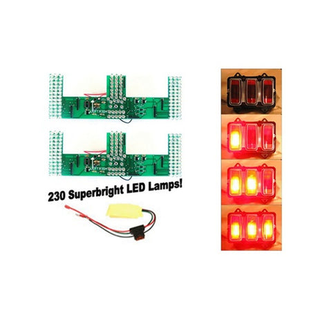 Scott Drake LED Sequential Tail Light Kit, Super Bright - SD-6003-UB