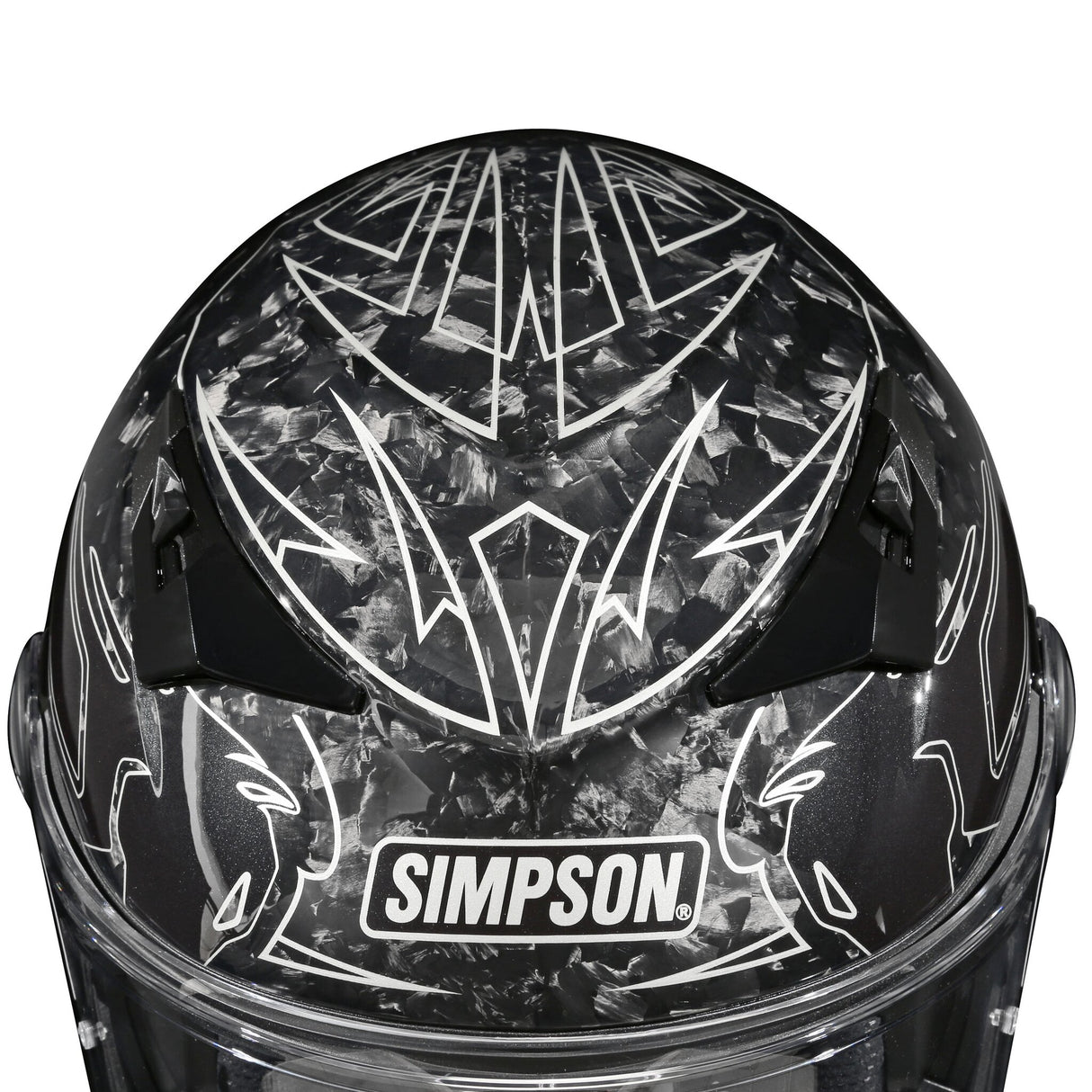Simpson Motorcycle Buell Motorcycles Mod Bandit Helmet - Forged Carbon Fiber - M5983SM