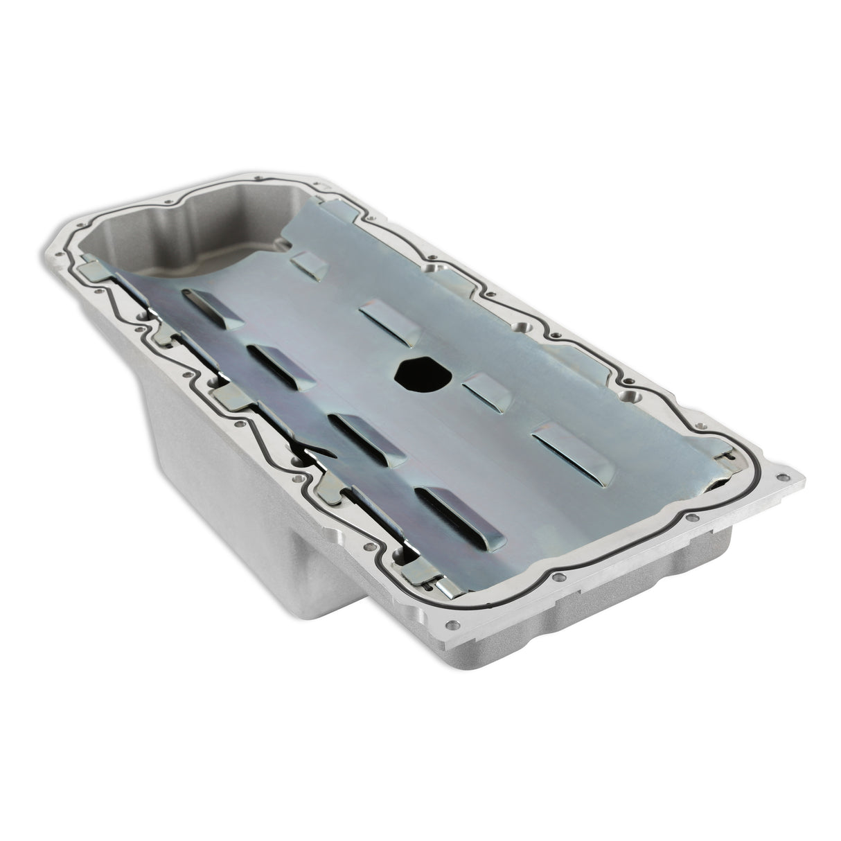 Holley 302-64 Gen III Hemi Swap Oil Pan - Mid-Sump - Hellcat - Natural