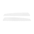 Scott Drake Deluxe Door Panel Inserts - Brushed Aluminum - C7ZZ-65237A223N