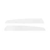 Scott Drake Deluxe Door Panel Inserts - Brushed Aluminum - C7ZZ-65237A223N