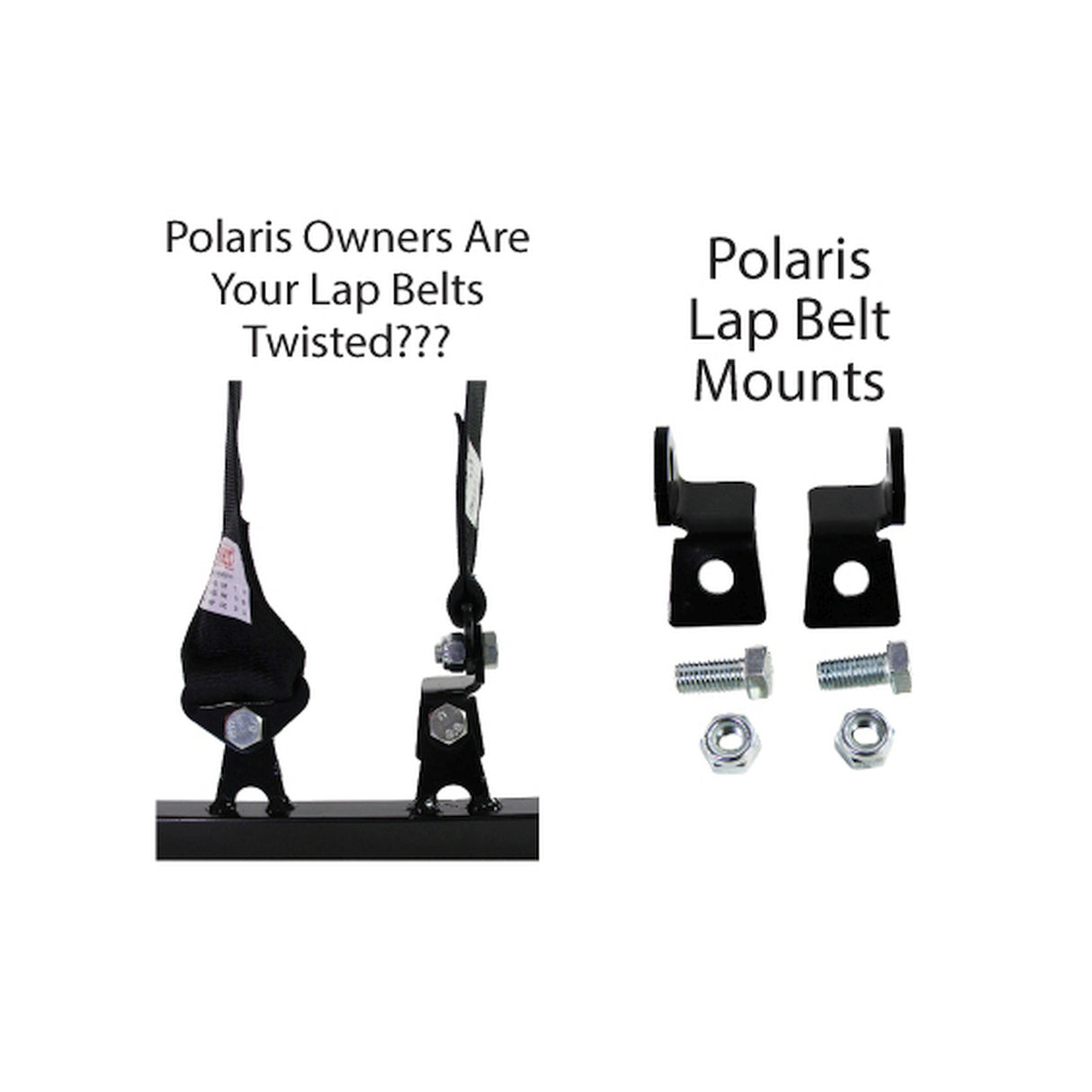 Simpson Lap Belt Mounts - 2030B