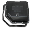 Mr Gasket Transmission Oil Pan - Black Steel - 9765BMRG
