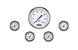 Classic Instruments White Hot Five Gauge Set 154 - WH154SLF