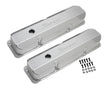 Holley 890001 Sniper Valve Cover - Fabricated Aluminum - Ford FE - Tall - Natural Anodized