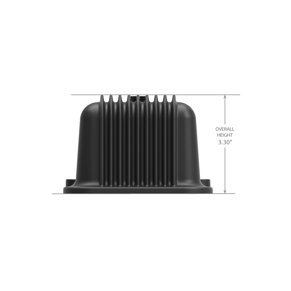 Holley 241-108 GM Licensed Vintage Series SBC Valve Covers Satin Black Machined Finish