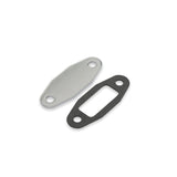 Mr Gasket Fuel Pump Block Off Plate - Chrome - 1517