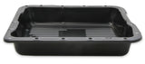 Mr Gasket Transmission Oil Pan - Black Steel - 9767BMRG
