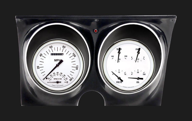 Classic Instruments White Hot 1967-68 Camaro Package - CAM67WH